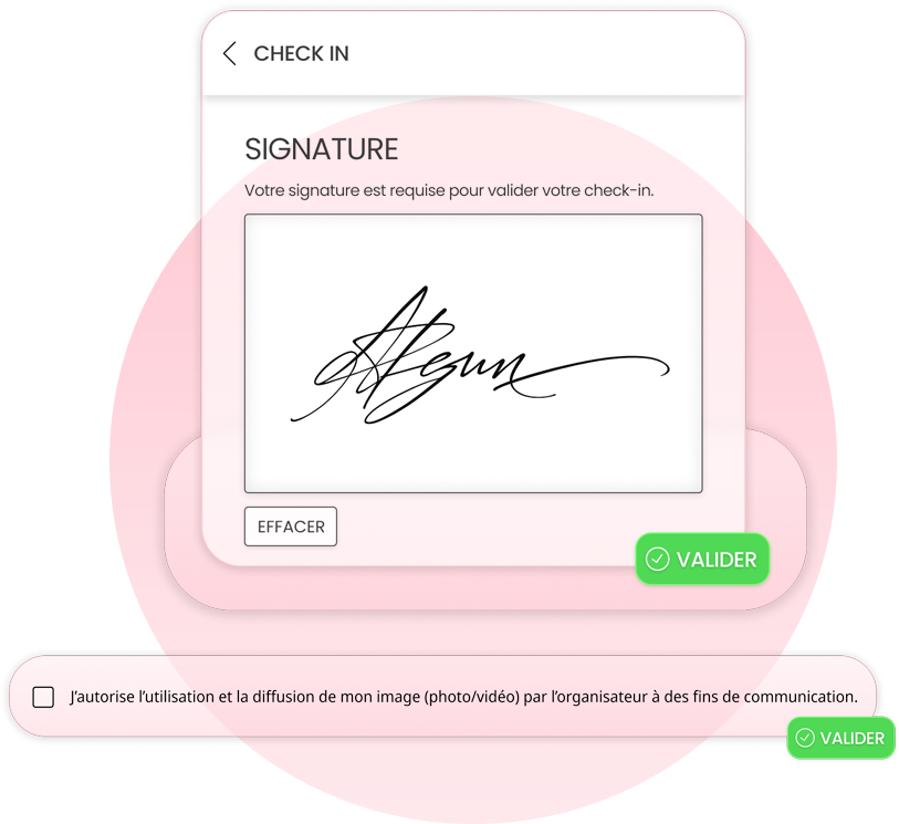Opt-in et signature digitale